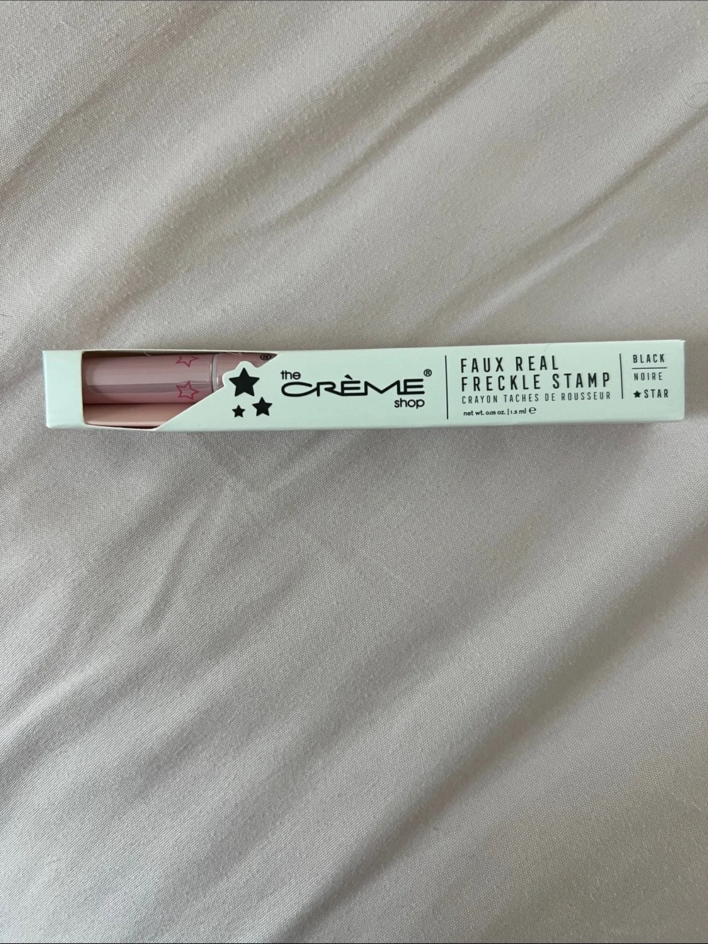 5/$35 NIB The Creme Shop Black Faux Real Star Freckle Stamp retails $12.90